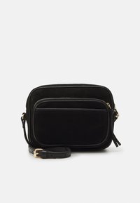 Zign LEATHER - Torba preko tijela - black