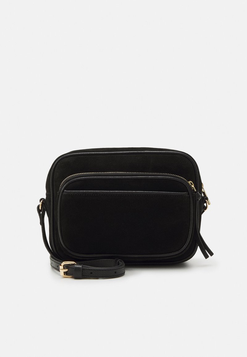 Zign LEATHER - Torba preko tijela - black