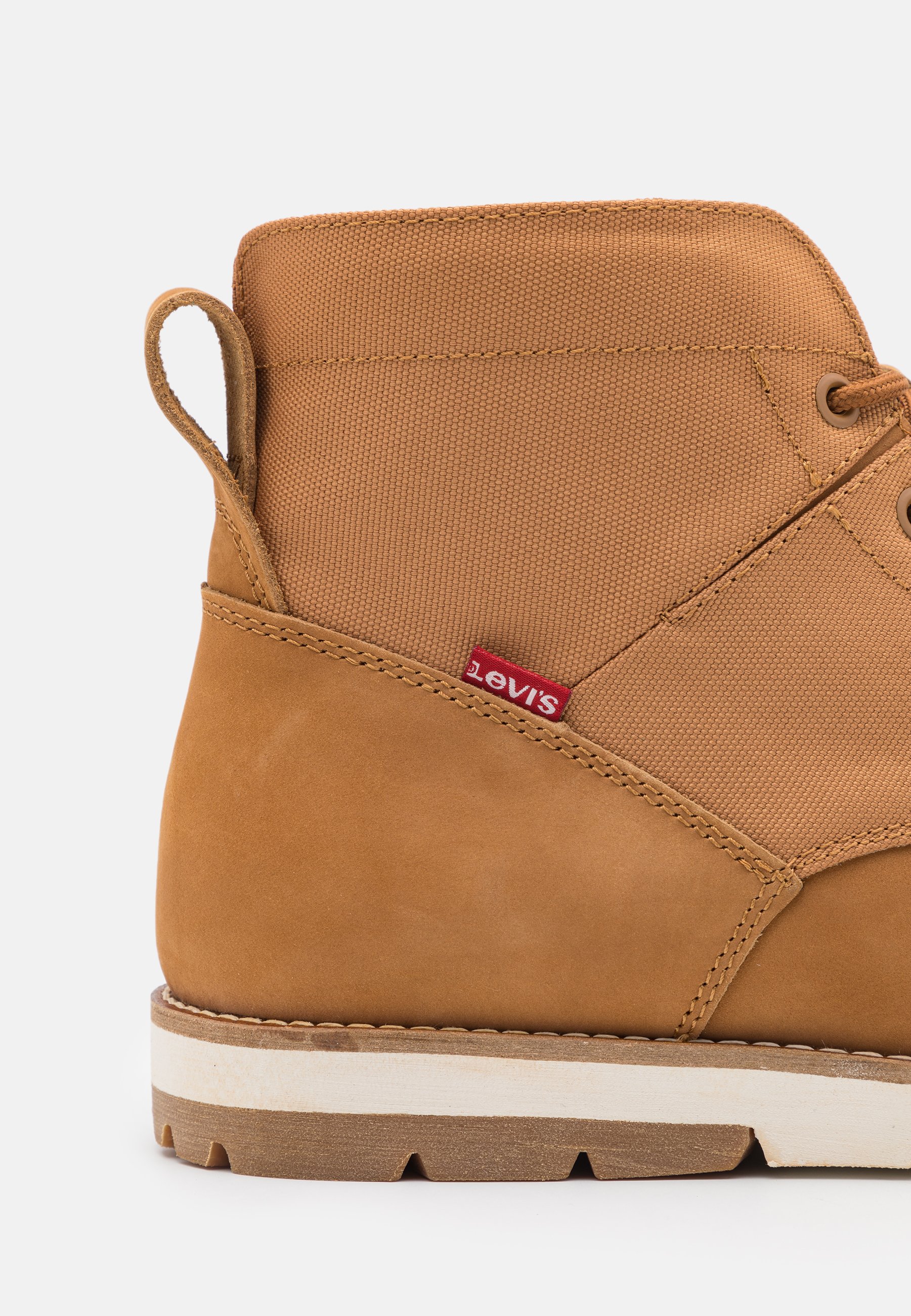 Levi's® JAX - Botines con cordones - medium yellow/amarillo - Zalando.es
