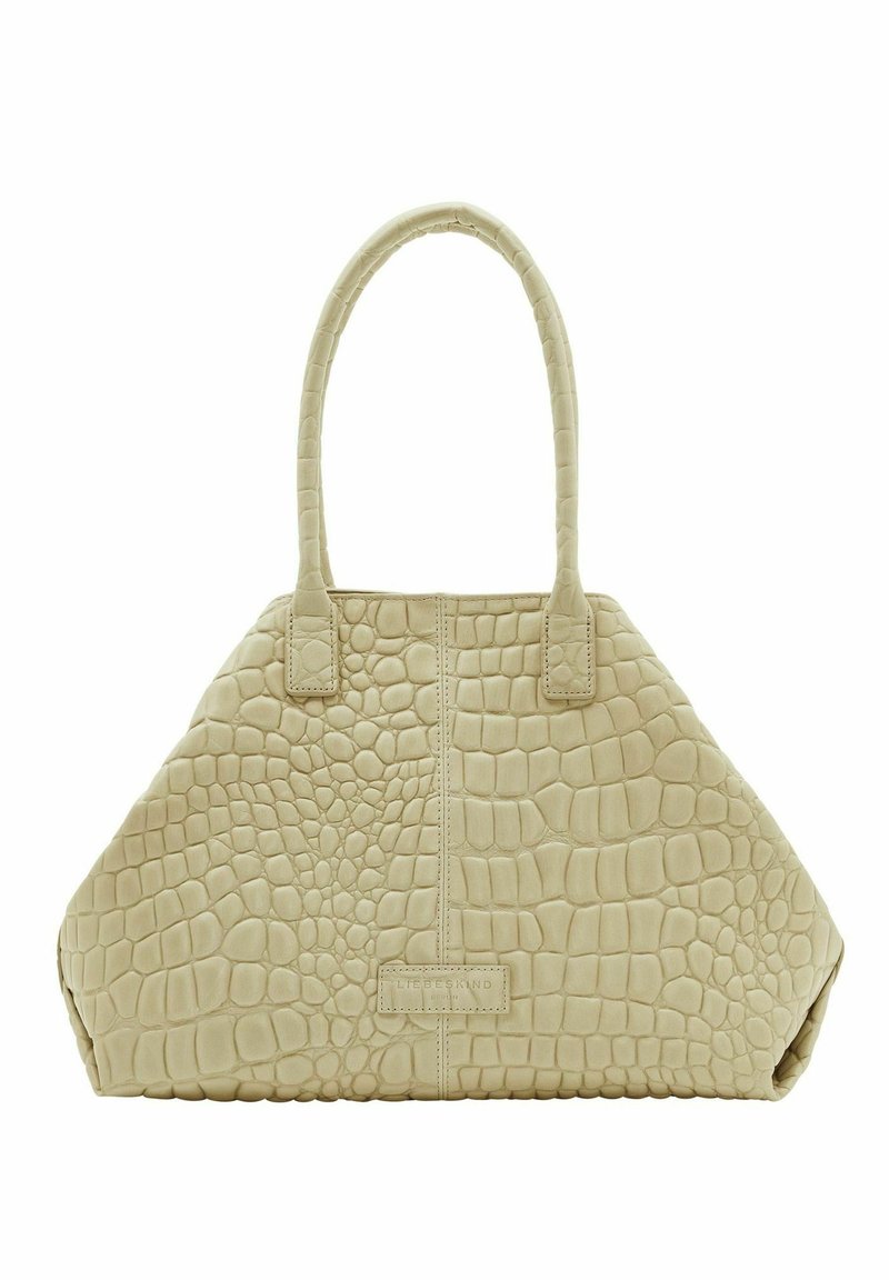 Damen Handtaschen | Liebeskind Berlin WAXY CROCO Shopping Bag warm beige/beige - ZV91688 Damen Handtaschen | Liebeskind Berlin WAXY CROCO Shopping Bag warm beige/beige - ZV91688