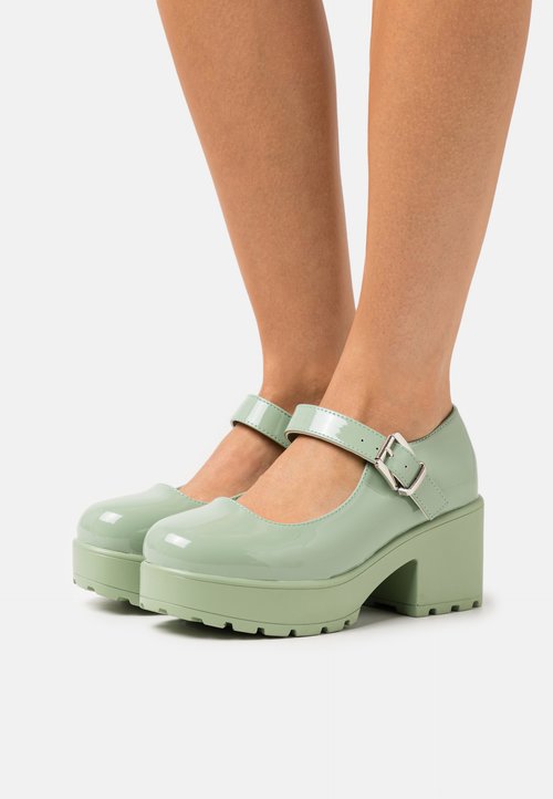 Koi Footwear YAMI MARY JANES SHINJI SKULL EDITION Čevlji s platformo
