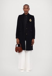 Lauren Ralph Lauren CREST PATCH WOOL BLEND COAT - Klasičan kaput - regal navy