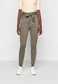 Vero Moda Tall VMEVA PAPERBAG - Calças - bungee cord