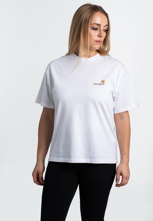 AMERICAN SCRIPT - T-shirt basique - white