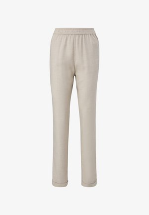 QS Pantalon de survêtement - creme