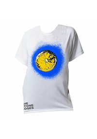 Paradiso Clothing THE STONE ROSES BLUE LEMON - Print T-shirt - white