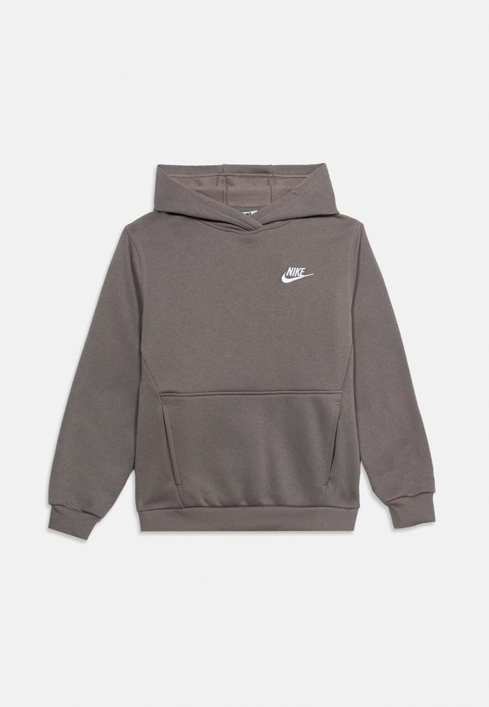 Nike CLUB UNISEX - Hoodie - cave stone/white