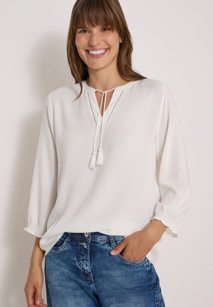 Cecil, 3/4-ARM TUNIKA MIT BÄNDERN - Blouse - vanilla white