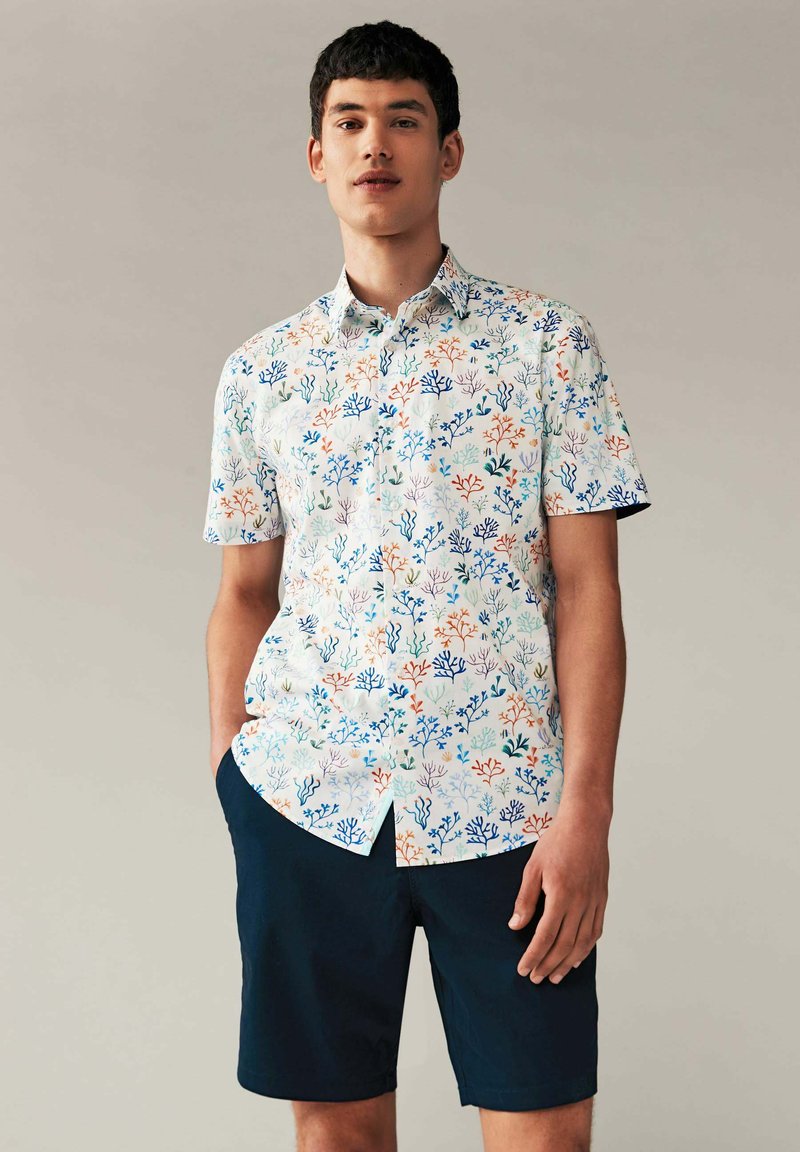 Next SHORT SLEEVE -  REGULAR FIT - Skjorter - white coral