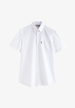 Next, BUTTON DOWN OXFORD SHORT SLEEVE REGULAR FIT - Overhemd - white