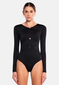 OW Collection - CHIARA COVERED  - Body - black Miniatuurafbeelding 1