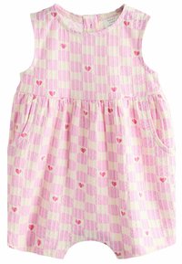 Next 3 PACK  - REGULAR FIT - Tuta jumpsuit - multi pastel checkerboard