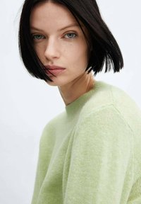 Mango Pulover - light green