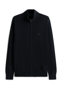 ESSENTIAL ZIP - Cardigan - black
