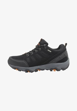 BLACK OUTDOOR HERES - Matalavartiset tennarit - black