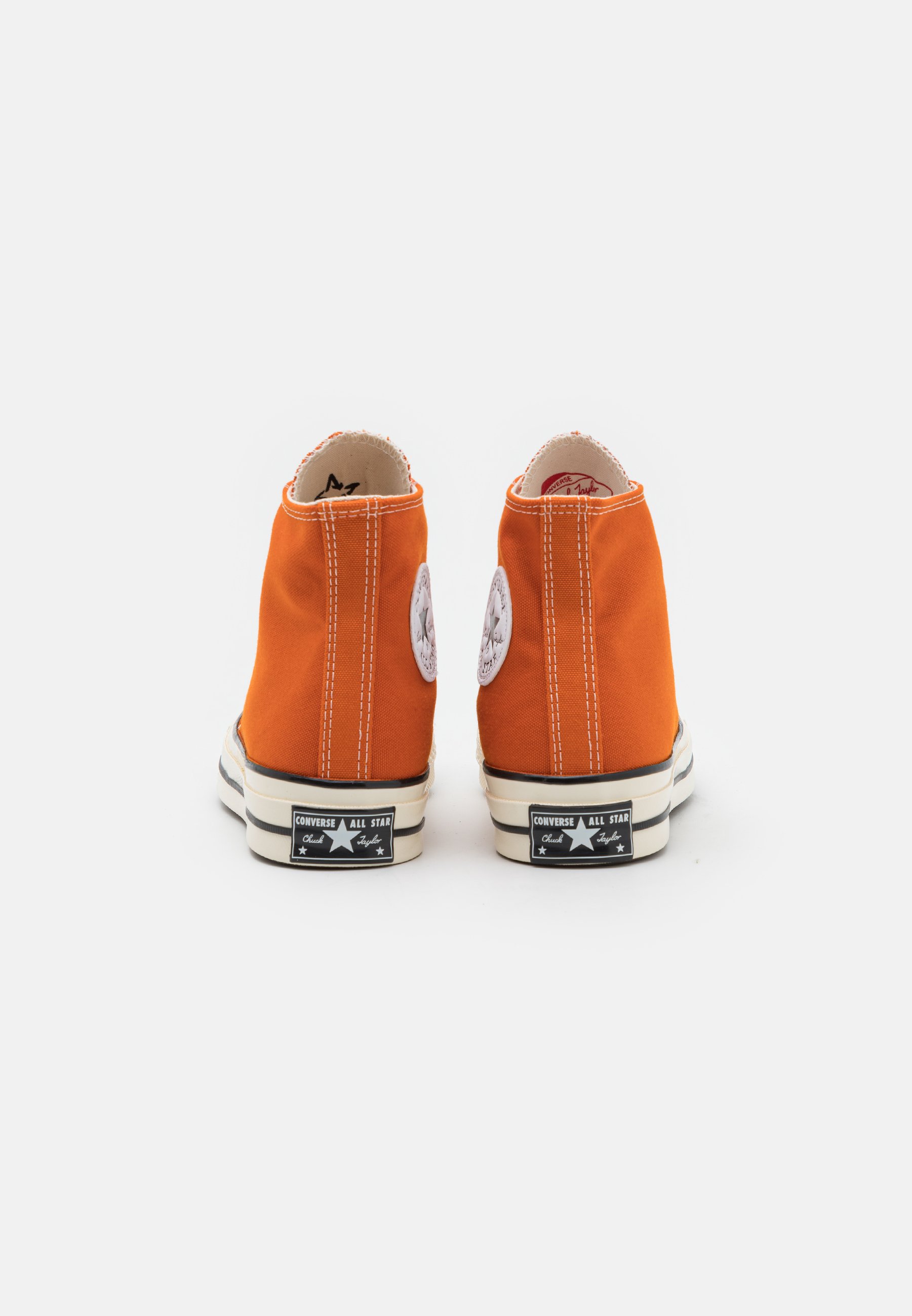 Converse CHUCK 70 RECYCLED UNISEX - Zapatillas altas - fire pit/egret/black/ naranja - Zalando.es