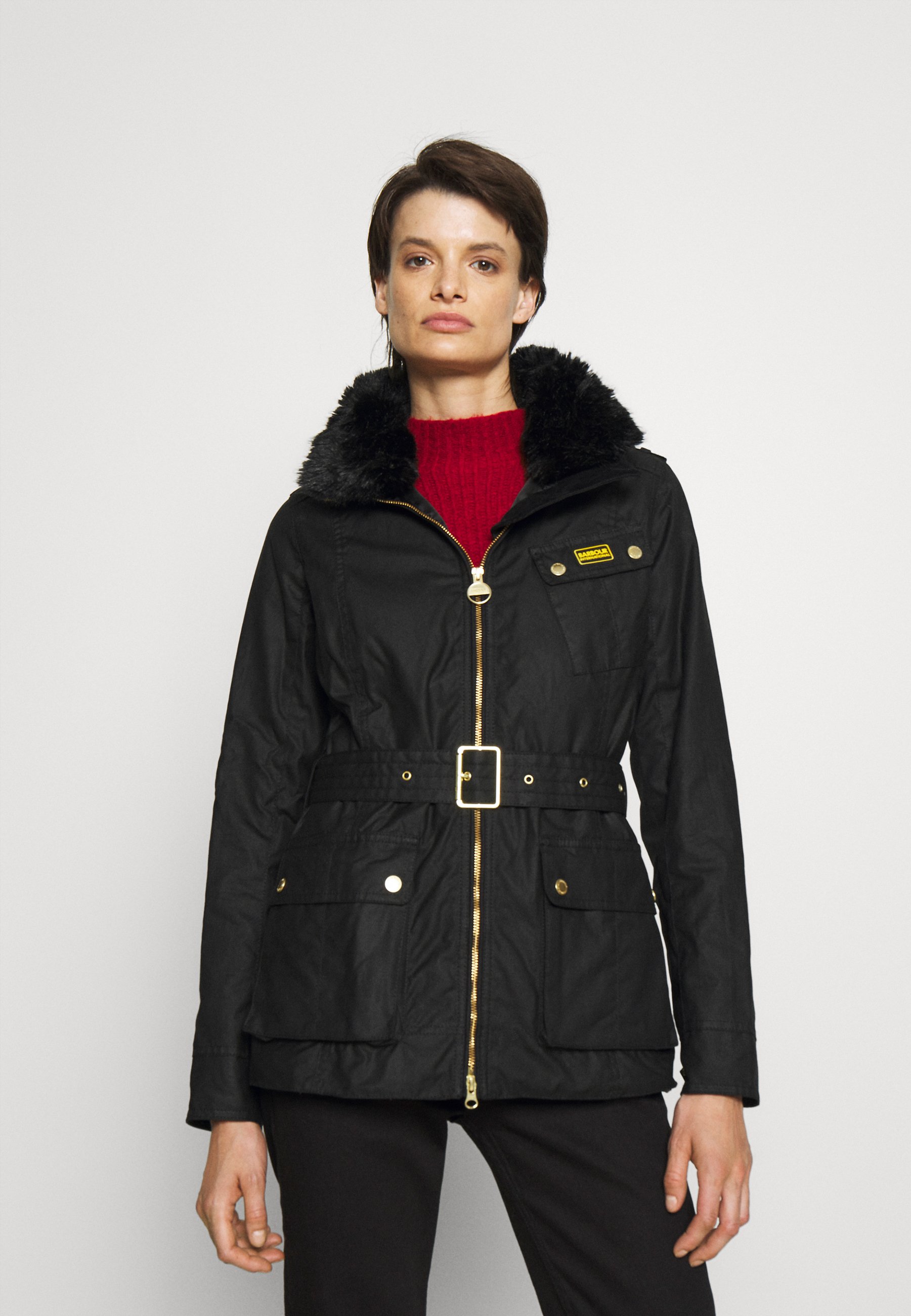 barbour international parka