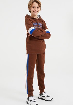 Tracksuit bottoms - brown