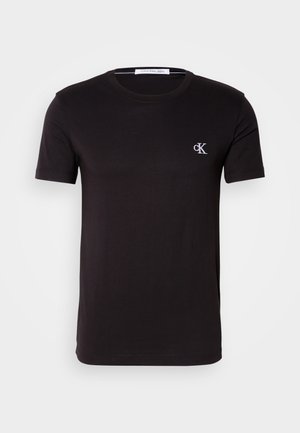 Calvin Klein Jeans ESSENTIAL SLIM TEE - Pamata T-krekls - black