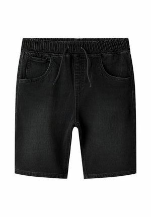 Denimové šortky - dark grey denim