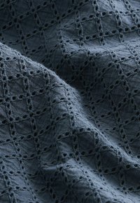 Next BRODERIE SHORT SLEEVE   REGULAR FIT - Košile - navy