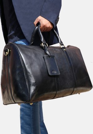 Sac De Week-end Smart Range 9098 – Cuir Véritable Marron – Unisexe