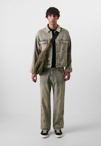 Don't Waste Culture GUMA UNISEX - Jakna iz džinsa - stone wash