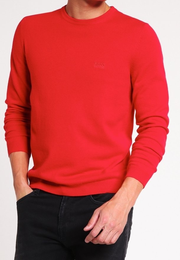 BOSS ATHLEISURE Jumper - light red