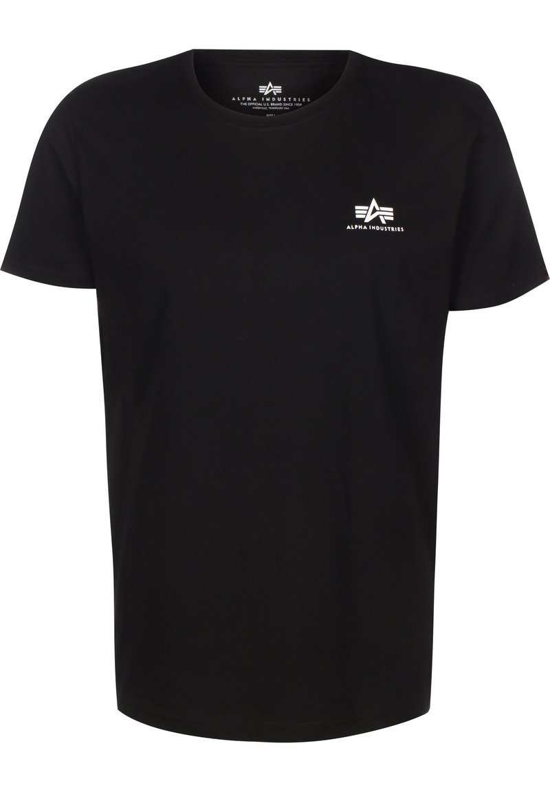 Alpha Industries - T-shirts med print - black, Forstørre