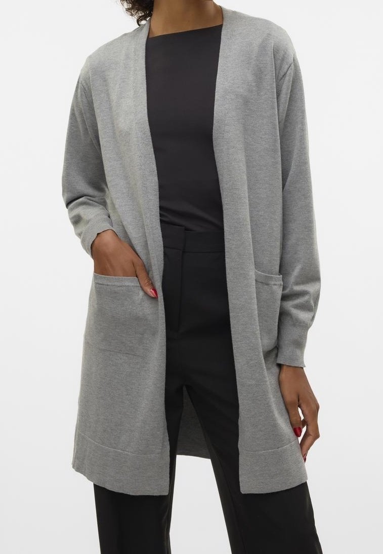 Vero Moda Kofta - mottled grey