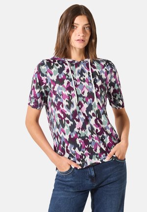Print T-shirt - weiß