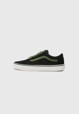 OLD SKOOL UNISEX - Trainers - pop black/green