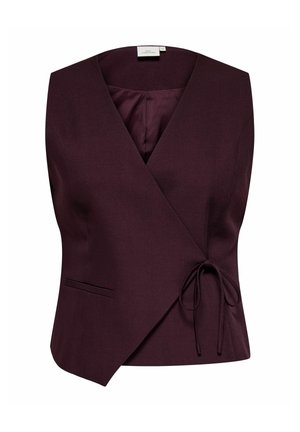 ONLY Carmakoma, GILETS CARVERAS TAILORED WAISTCOAT - Veste sans manches - fig