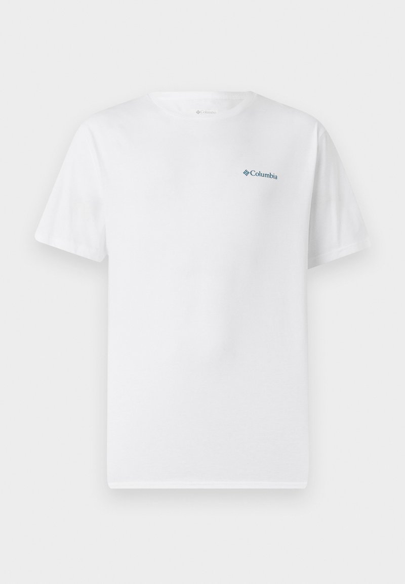 Columbia T-shirt print wit