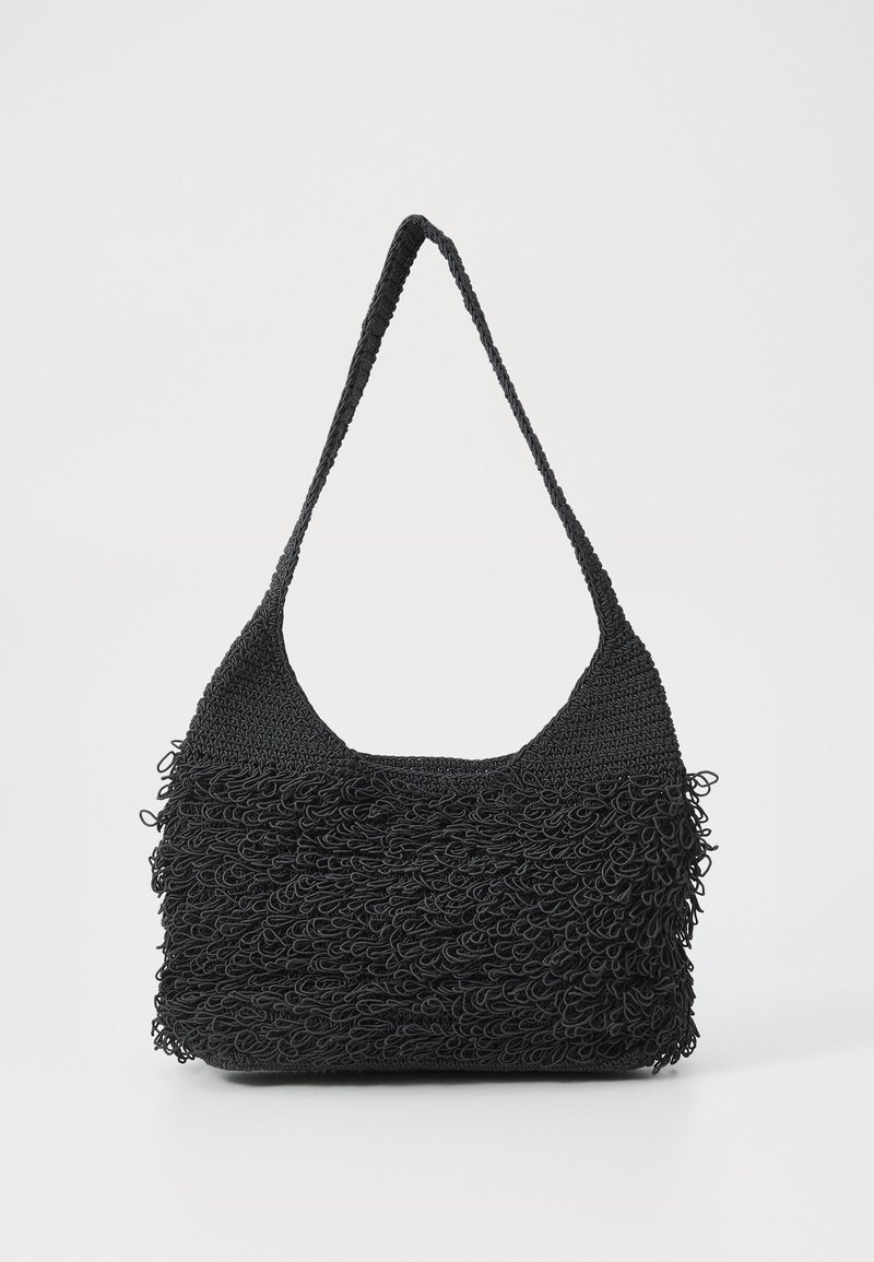 Weekday - SMALL LOOP HANDBAG - Håndtasker - anthracite, Forstør