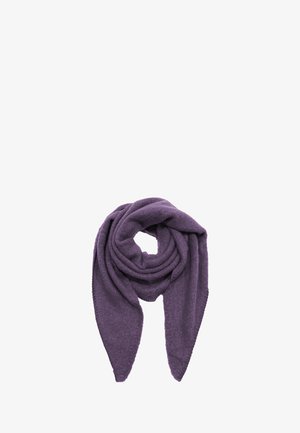 Faera, XXL DREIECKSTUCH ELASTISCH COZY OBERFLÄCHE - Foulard - lila