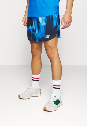 PRINTED IMPACT RUN 5 INCH SHORT - Sports shorts - serene blue