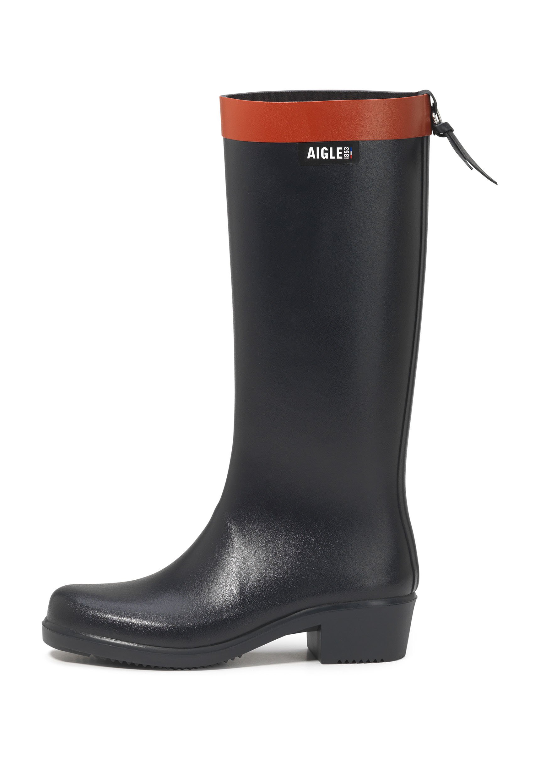 Aigle MYRICA Bottes en caoutchouc navy blue/bleu marine