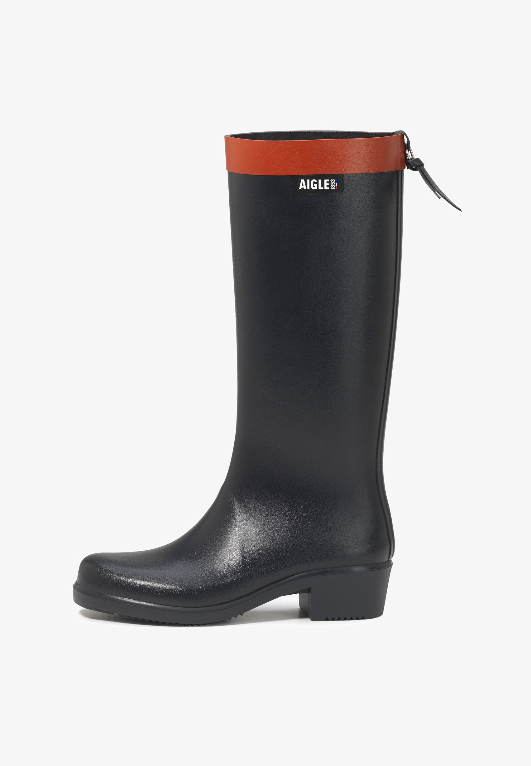 Aigle MYRICA Bottes en caoutchouc navy blue/bleu marine