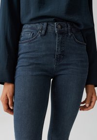 OPUS MID RISE ANKLE - Jeans Skinny Fit - deep blue black