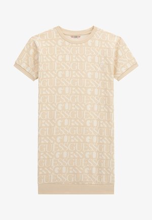 ALLOVER-LOGO - Haljina s naramenicama - mehrfarbig beige