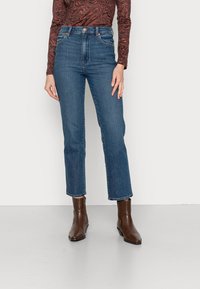 Wrangler WILD WEST - Calças de ganga de perna direita - night shift