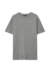 T-shirt basic - grigio melange