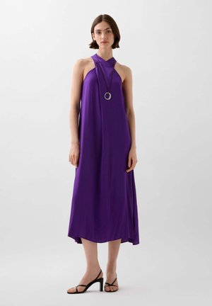 Scalpers SLIP CROSS - Day dress - purple