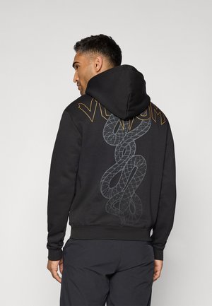 SERPENTI HOODIES - Kapuzenpullover - black/silver-coloured/gold-coloured