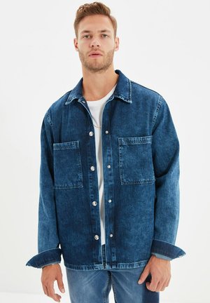 Giacca di jeans - navy blue