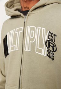 Multiply Apparel Sudadera con cremallera - olive