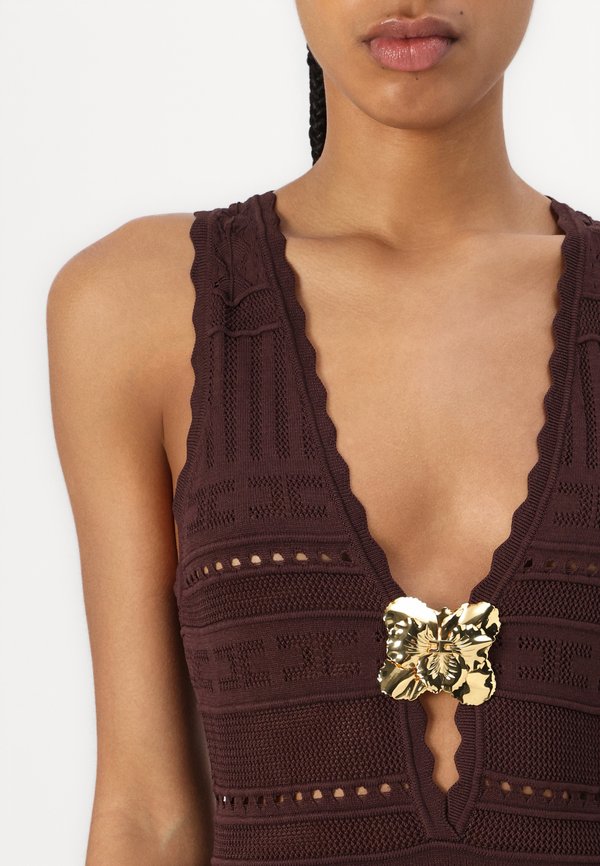 WOMANS DRESS - Maxi dress - cacao3