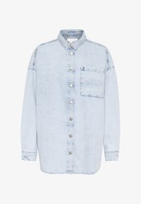 Unselected, light blue wash