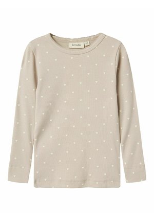 Lil' Atelier MIT LANGEN ÄRMELN PRINT - Top s dlhým rukávom - gray morn